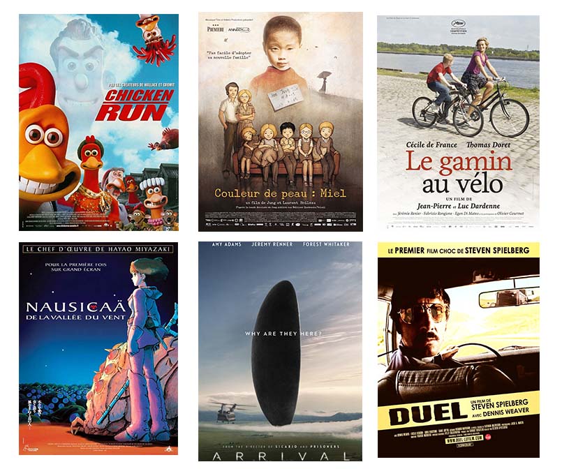 les 6 films 24 25